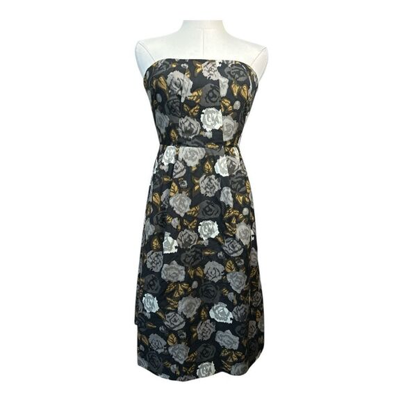 NWT J Crew Women’s Size 0 Strapless Cocktail Baby Doll Dress Office Siren - Picture 3 of 16